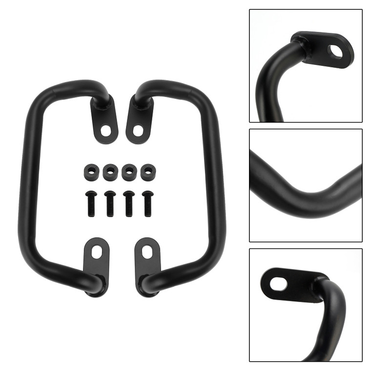 2025-2026 Thruxton 400 Rear Passenger Armrest Hand Holder Black Generic