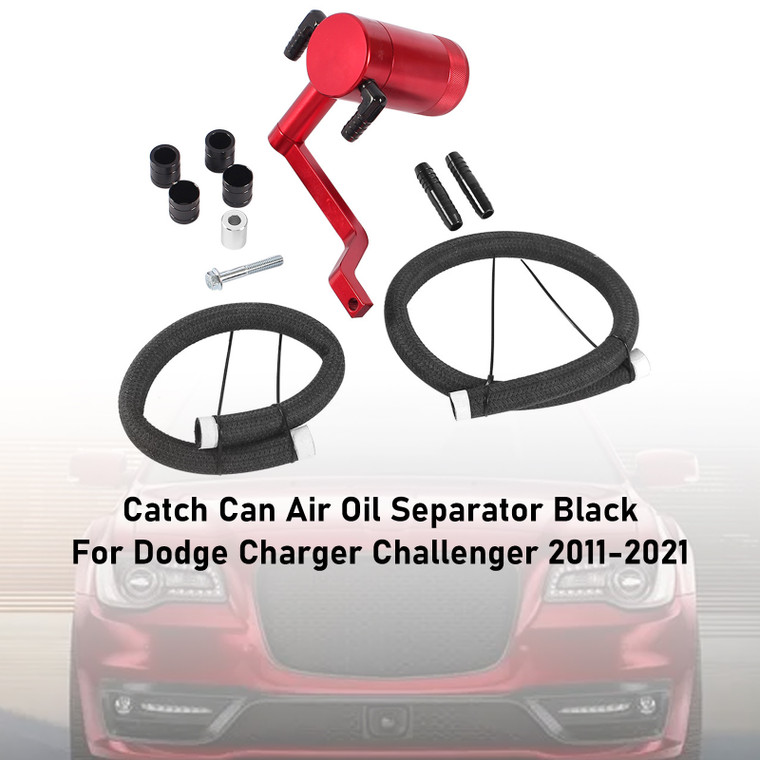 2011-Present Chrysler 300 6.4 Catch Can Air Oil Separator Red OCC-1056 Generic