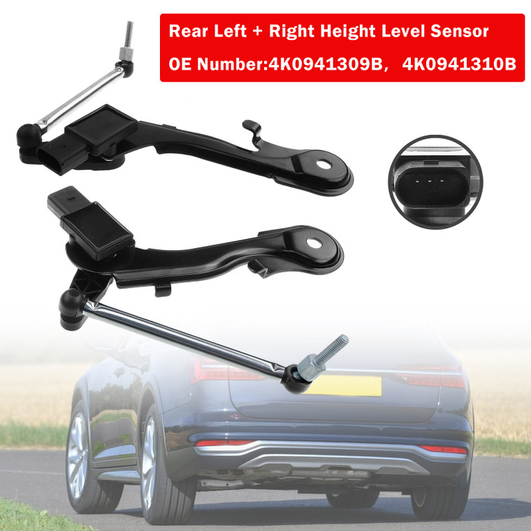 2018-2020 Audi A6 C8 A7 Sportback Q5 SQ5 Quattro Rear Left+Right Height Level Sensor Generic