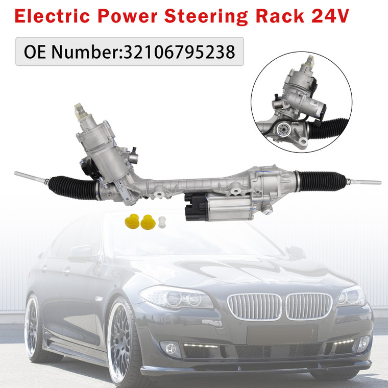 2010-2024 BMW 5 Series (F10, F11) 24V Electric Steering Rack 32106795238 Generic