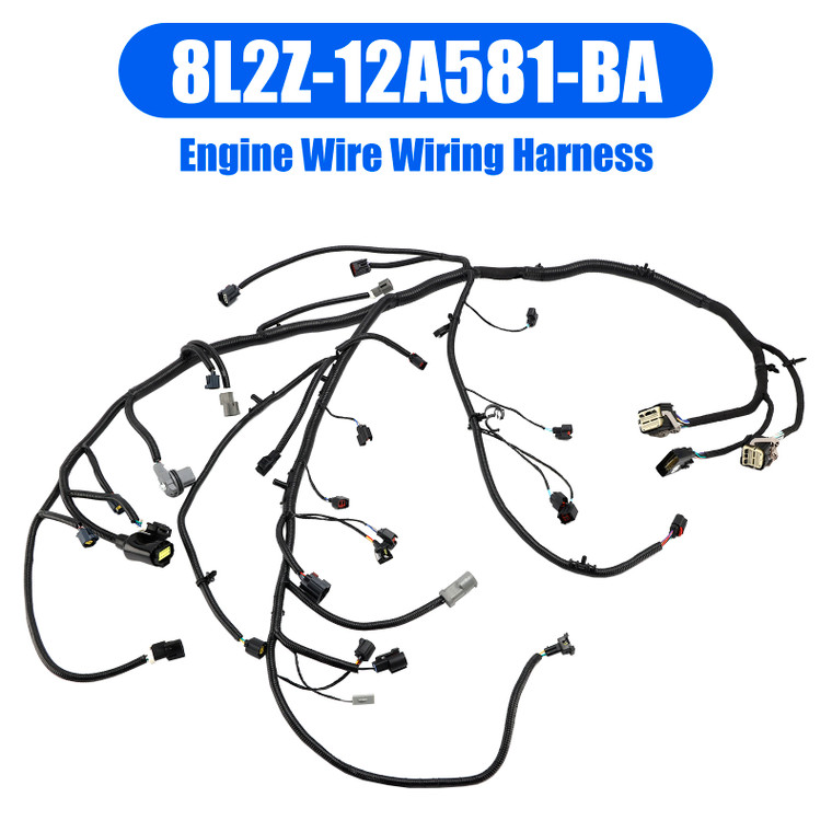 2008-2009 Ford Explorer 4.0L V6 engines Engine Wire Wiring Harness 8L2Z-12A581-BA Generic