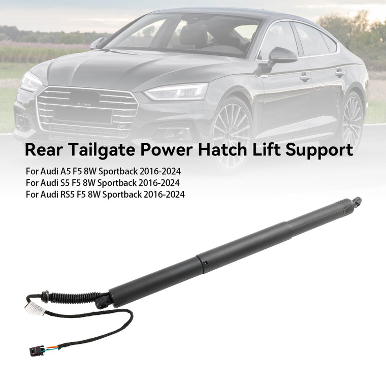 2016-2024 Audi A5 S5 RS5 F5 8W Sportback 1* Rear Tailgate Lift Support 8W8827851 Black Generic