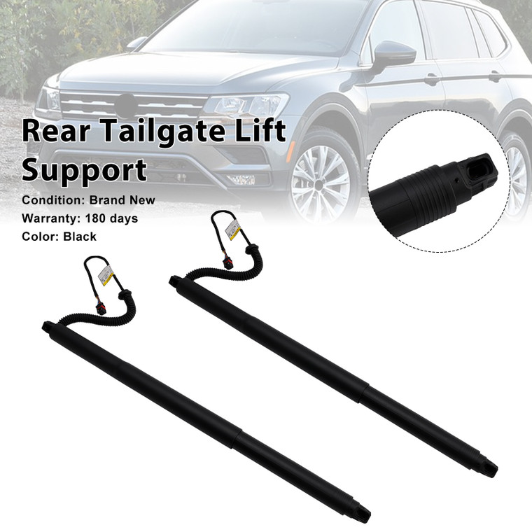 2016-2019 VW Tiguan AD1 2* Rear Tailgate Lift Support 5NA827851A905 Black Generic