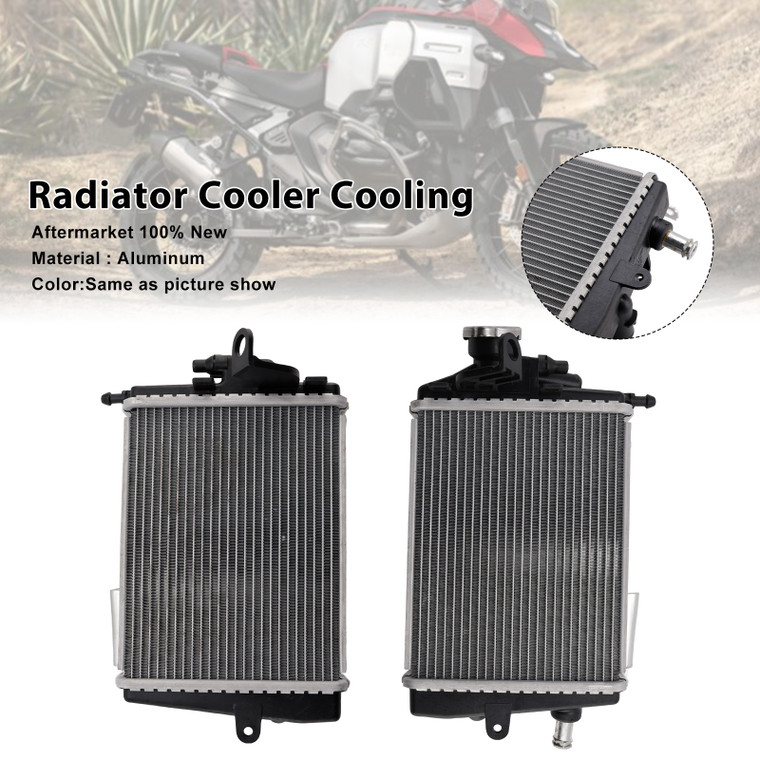 2024-2025 BMW R1300GS Radiator Cooler Cooling Silver Generic