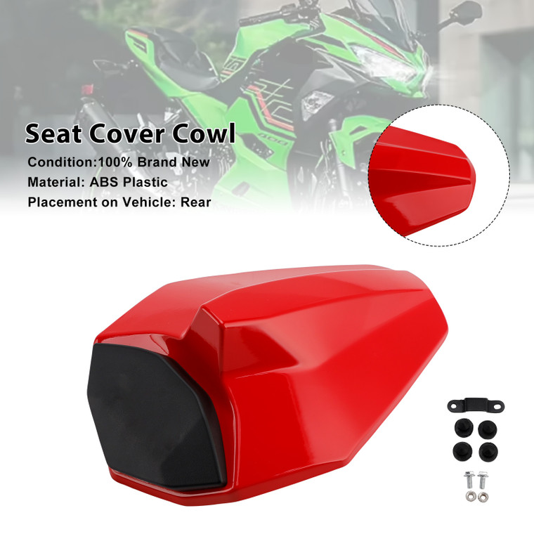 2023-2025 Kawasaki ZX-4R/ ZX-4RR Seat Cover Cowl Red Generic