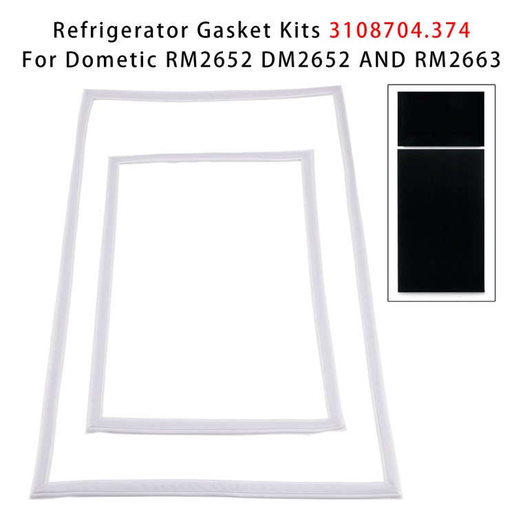 Refrigerator Gasket Kits 3108704.374 For Dometic RM2652 DM2652 AND RM2663