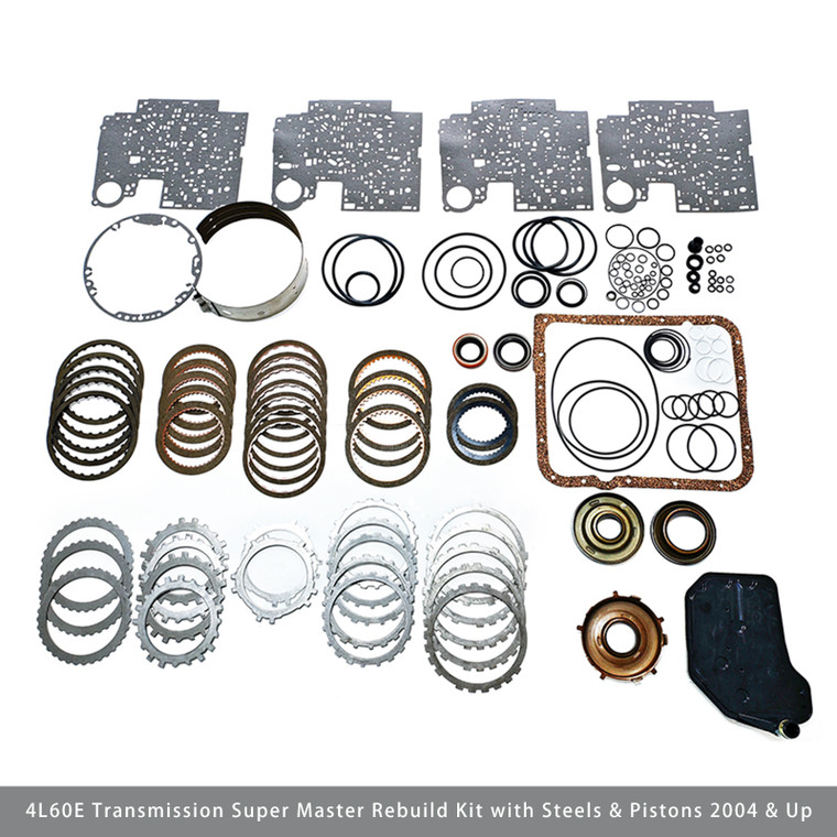 2004-on Steels & Pistons Transmission Super Master Rebuild Kit 4L60E Generic