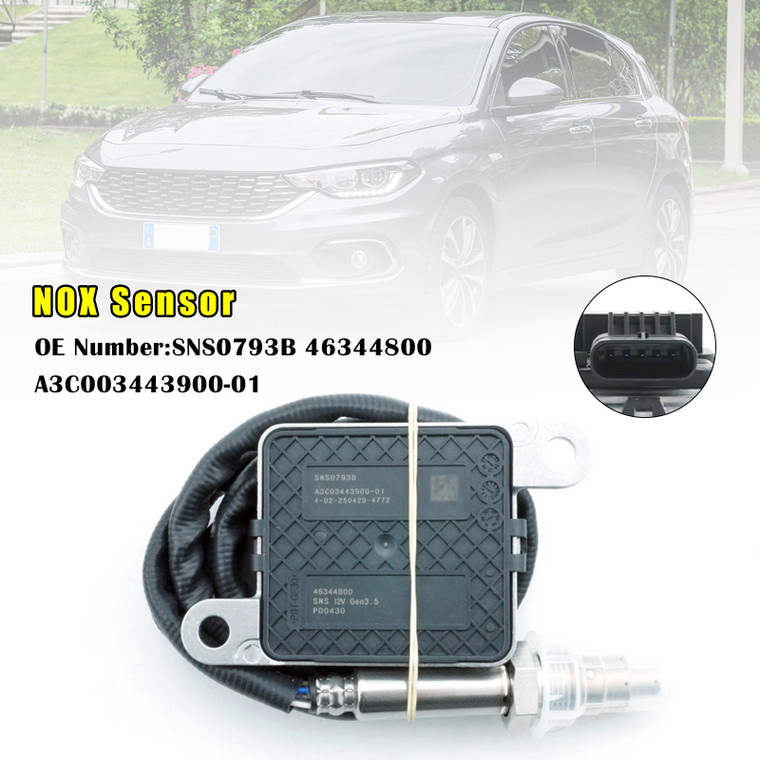 2010-2023 Fiat Doblo Tipo 500L 1.6 D Fiorino 1.3 D Multijet NOX Sensor SNS0793B 46344800 Generic