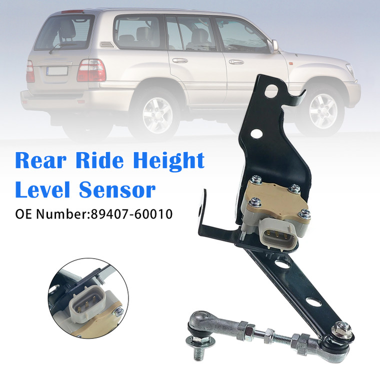 2003-2007 Toyota Land Cruiser Ride Height Level Sensor Rear Side 89407-60010 Generic