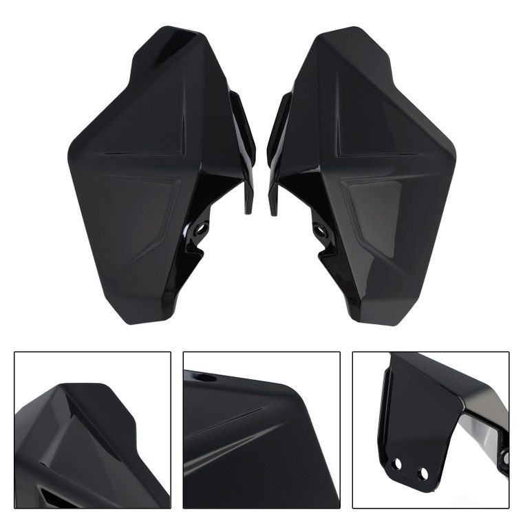 2025-2026 BMW R1300GS ADV Windshield Plate Side Panels Black Generic