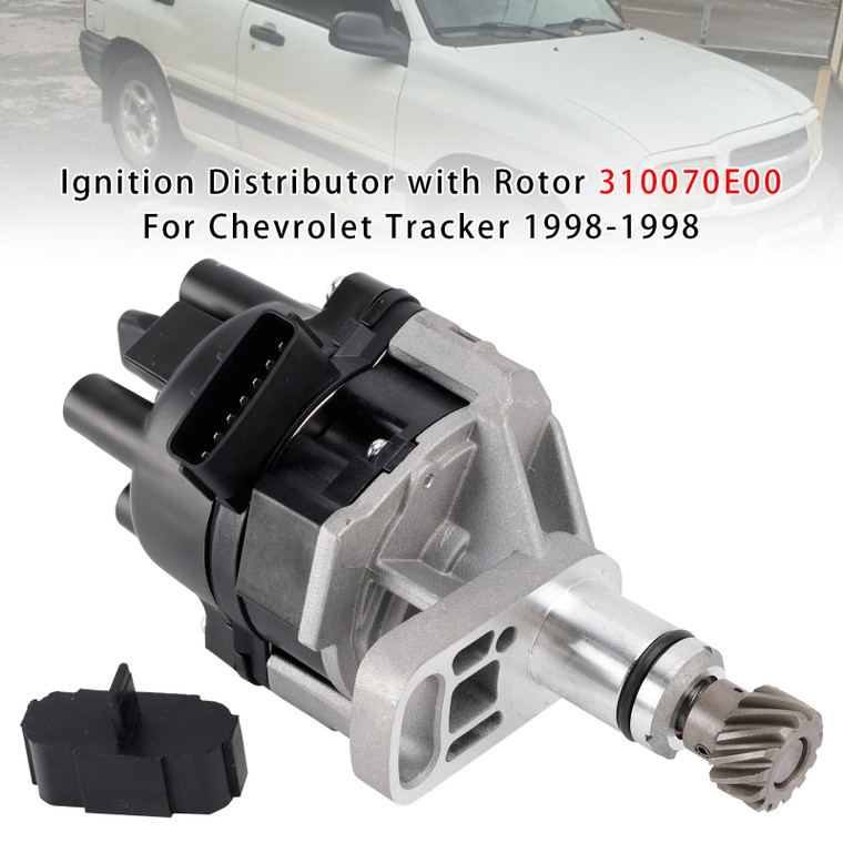 1998-1998 Chevrolet Tracker L4 1.6L Ignition Distributor with Rotor 310070E00 Generic