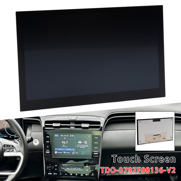 2021-2025 KIA Sorento Seltos Sonet 8" LCD Touch Screen Digitizer TDO-0797F00136-V2 Generic