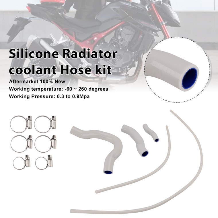 2023-2025 Honda XL750 Transalp Silicone Radiator coolant Hose kit White Generic