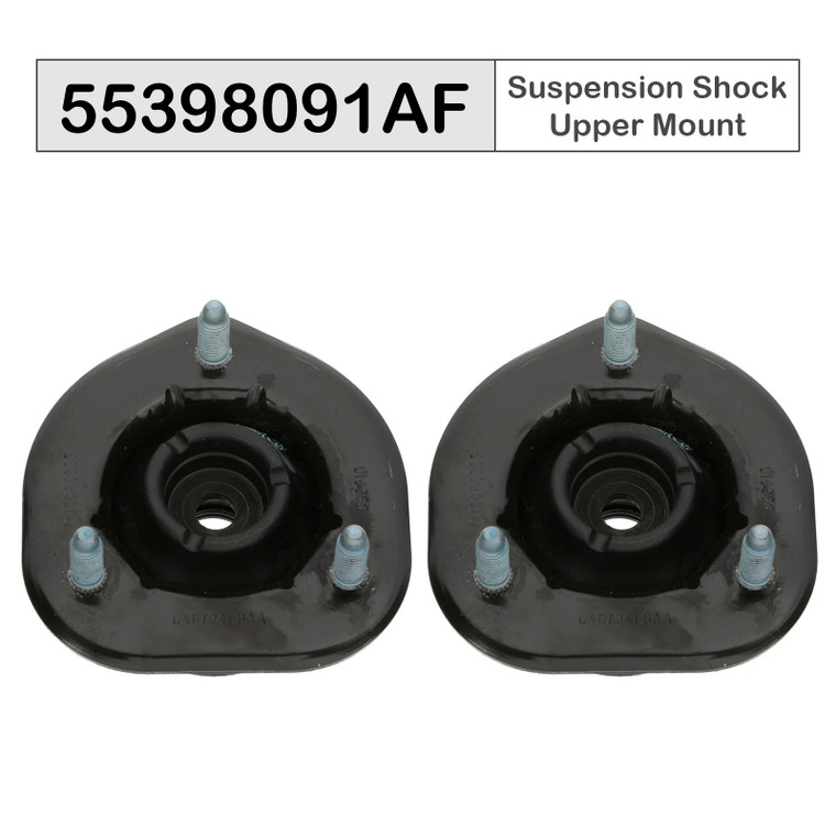 2006-2024 Ram 1500 2PCS Suspension Shock Upper Mount 55398091AF 55398091AE Generic