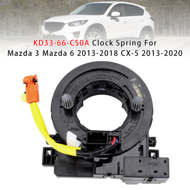 2013-2020 Mazda 3 6 CX5 Clock Spring KD33-66-CS0A Generic