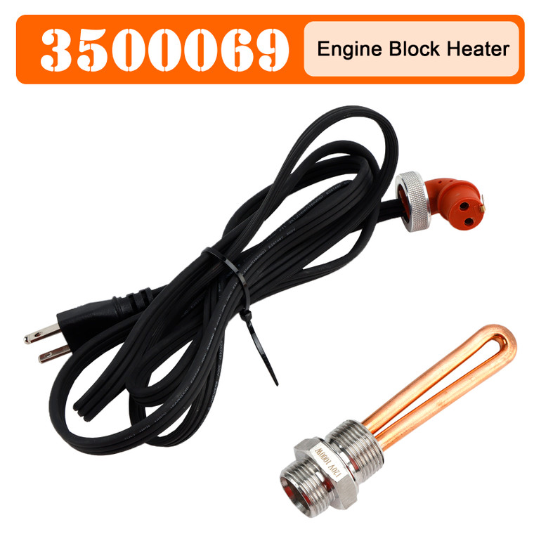 John De-ere 6068 PowerTech Plus iT4 Engine Block Heater 3500069 Generic