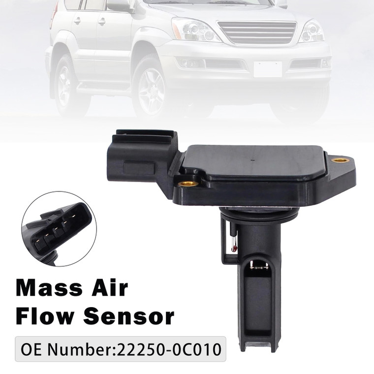 1997-2004 Toyota T100 Sequoia 4Runner Mass Air Flow Sensor 22250-0C010 Generic