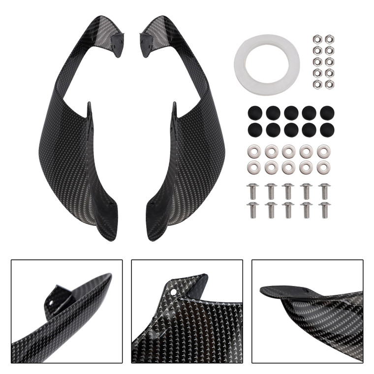 2021-2024 Yamaha YZF R1 R1M Front Side Winglets Carbon Generic