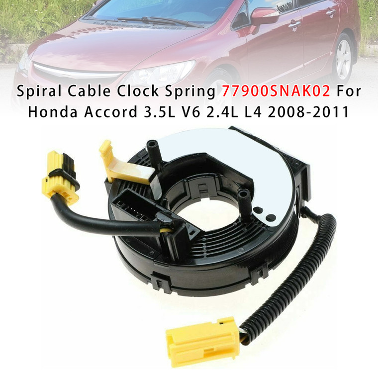 2007-2012 Honda Civic CRV Accord Spiral Cable Clock Spring 77900SNAK02 Generic