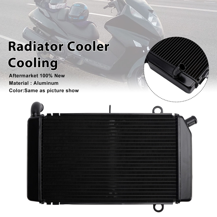 2002-2004 Honda Silverwing FSC400 Radiator Cooler Cooling Black Generic