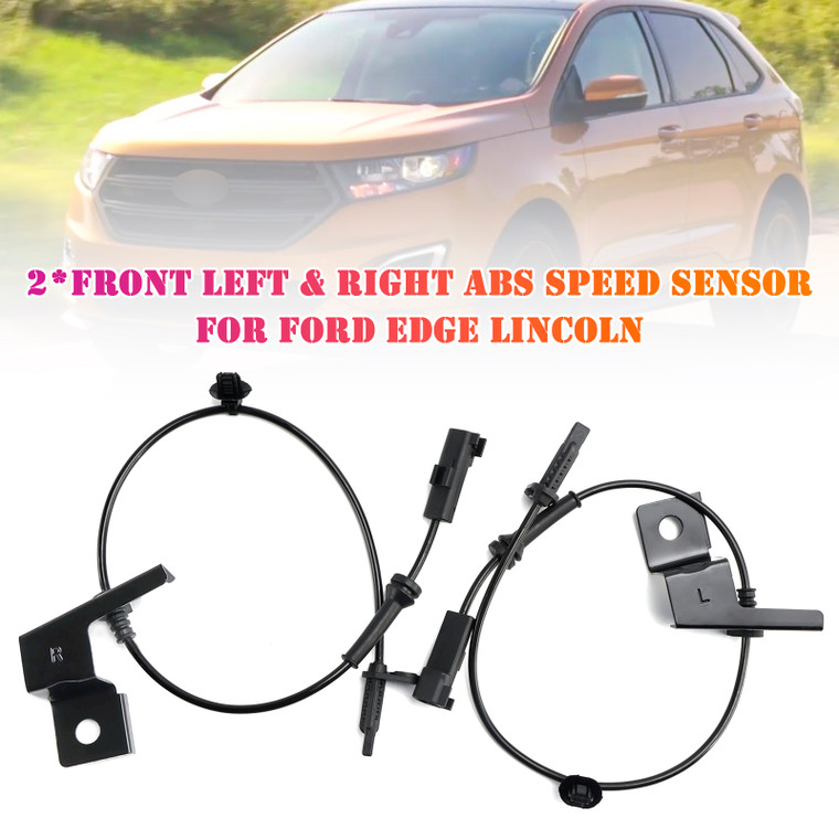 2015-2024 Ford Edge Lincoln 2*Front Left & Right ABS Speed Sensor F2GZ2C205A Generic