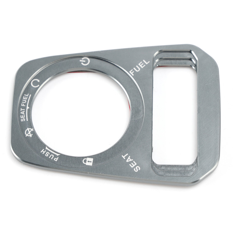 2022-2025 Honda ADV 350 Aluminum Key Ignition Cover Gray Generic