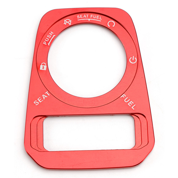 2022-2025 Honda ADV 350 Aluminum Key Ignition Cover Red Generic
