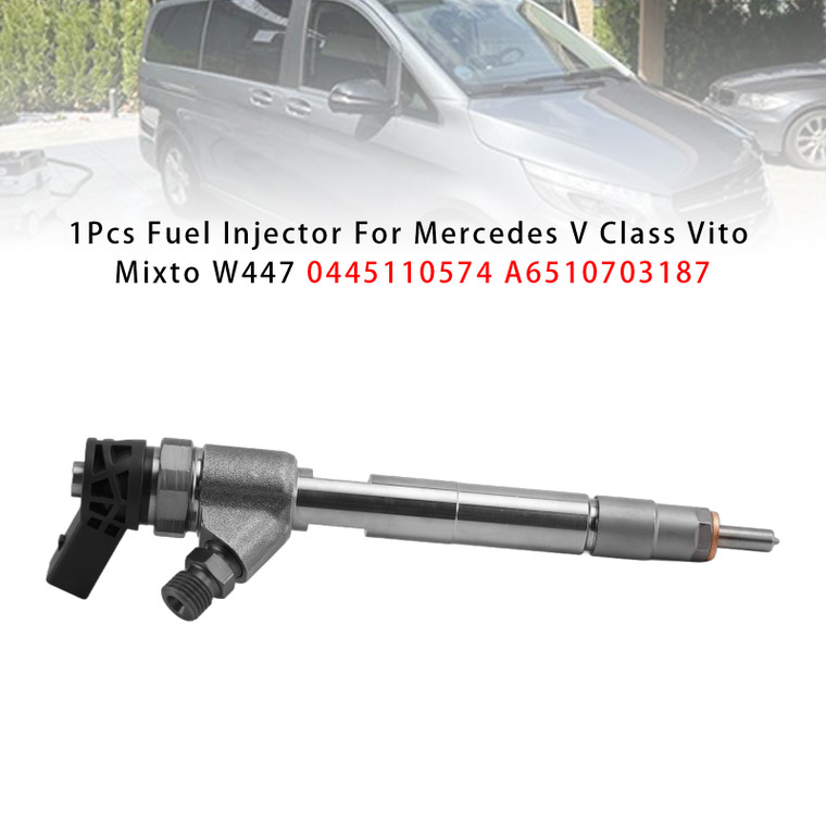 2014- Vito Kasten W447 1Pcs Fuel Injector 0986435286 Generic