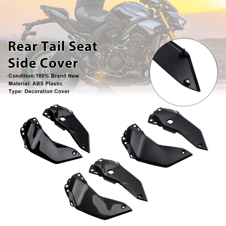 2025-2026 Yamaha Tenere 700 T700S Rear Tail Seat Side Cover Black Generic