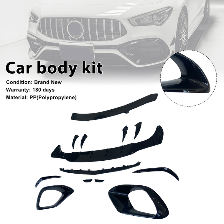 2020-2024 Mercedes Benz CLA-Class W118 CLA45 Body Kit Bumper Generic