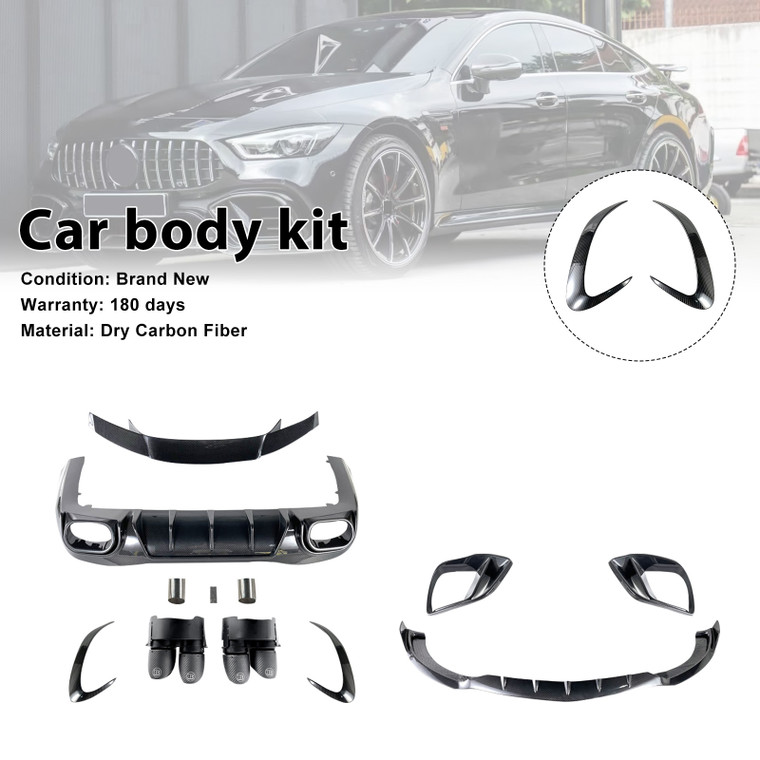 2021-2026 Mercedes Benz AMG GT63 X290 Carbon Fiber Bumper Body Generic