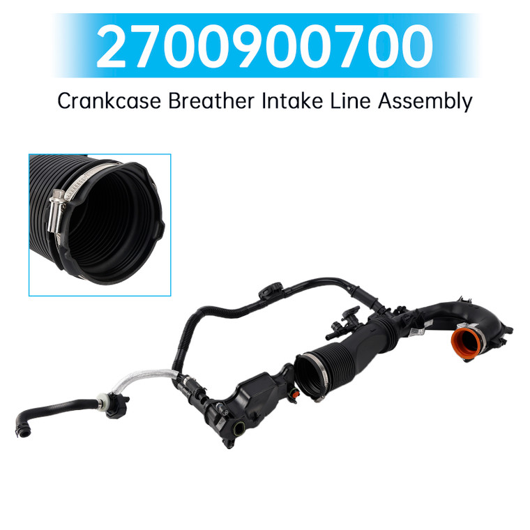 2012-2019 Benz B-Class (W246) Crankcase Breather Intake Line Assembly 2700900700 Generic