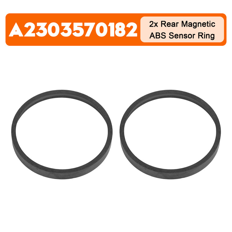 2004-2010 CHRYSLER 300C 2x Rear Magnetic ABS Sensor RingA2303570182 Generic