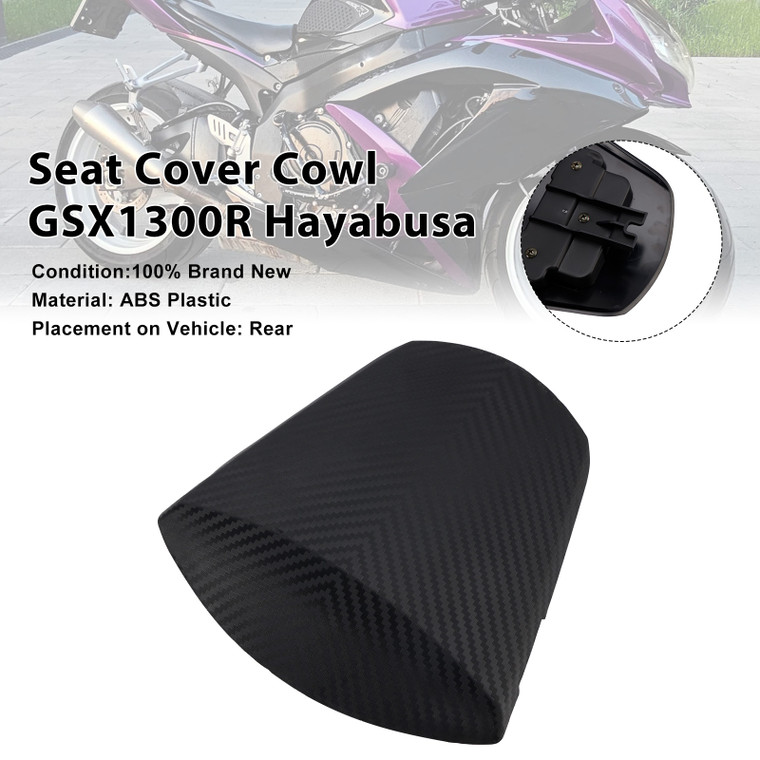 2011-2026 Suzuki GSXR600 GSXR750 K11 Rear Seat Fairing Cover Matte Black Generic