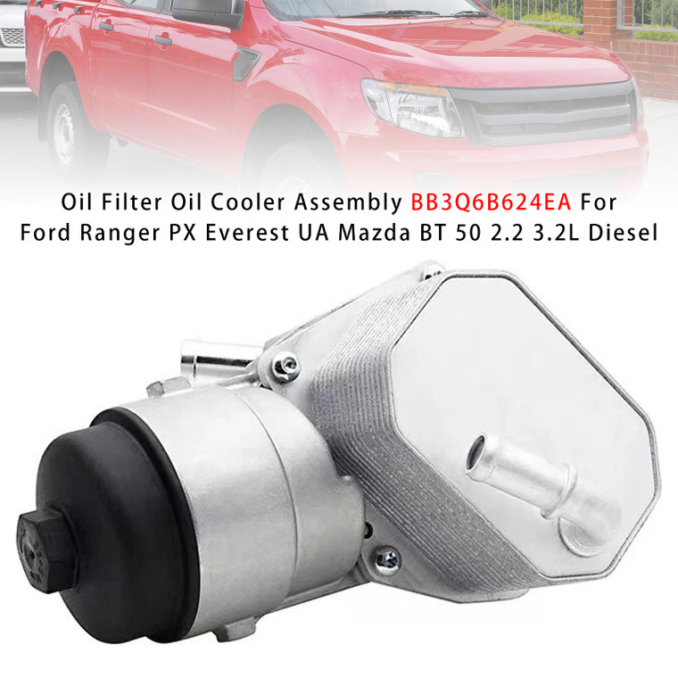 2011-2020 Mazda BT-50 UP Oil Filter Oil Cooler Assembly BB3Q6B624EA Generic