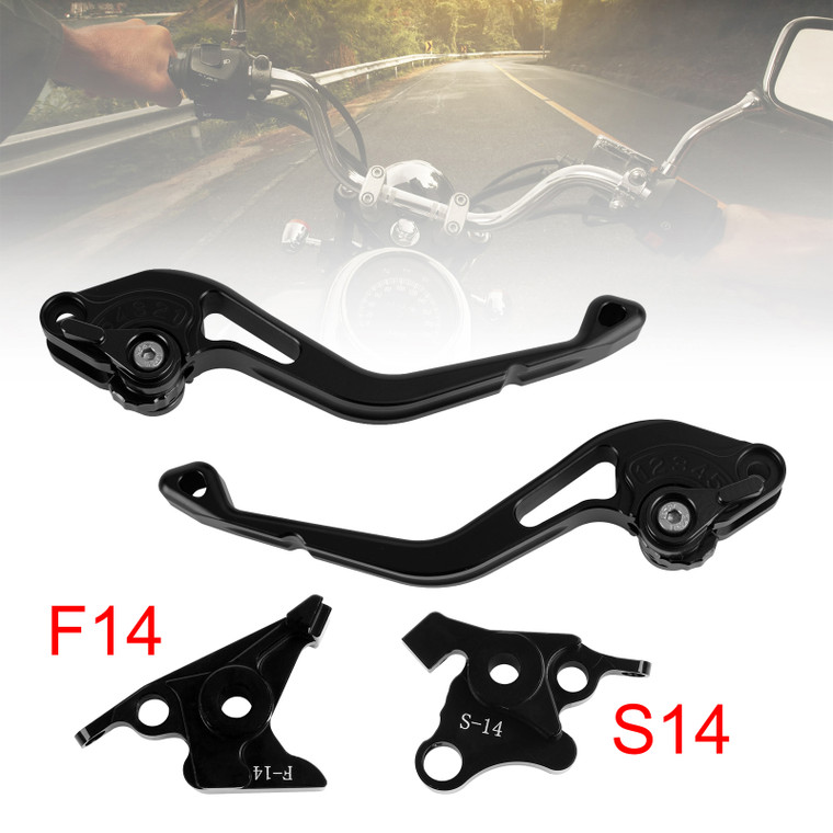 NEW Short Clutch Brake Lever fit for Suzuki GSF650 GSXR1300 DL1000 Black