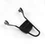 Sissy Bar Luggage Rack Seat Backrest Pad For Street 500 XG500 15-18 750 XG750 14-18 Black