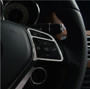Steering Wheel Cover Trim Frame Aluminium Benz E Class W212 (2010-2015) Silver Generic