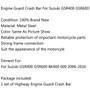 Engine Guard Crash Bars Suzuki GSR400 GSR600 BK400 600 (2006-2016) Silver