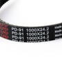 Drive Belt For CFmoto CF250T-3 v3/v5/v9 1000*24.2, Black