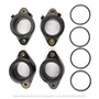 Carburetor Intake Manifold Boots Set For Suzuki GSF1250A Bandit 1250 07-12 GSF1250SA Bandit 1250 07-14 GSX1250 GSX1250FA 10-14