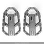 Front footpegs foot pegs For KAWASAKI 2017-2018 Versys X 300 2015-2018 Versys 650 1000 Titanium