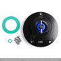 CNC Keyless Fuel Gas Tank Cap For Kawasaki GTR 1400 2010+ Ninja 1000 ZX-10R 2008+ Blue