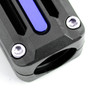 22mm 25mm 28mm Engine Frame Bar Slider Pads Blue