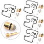 4x Carburetor Carb Repair Rebuild Kit For KAWASAKI Ninja ZX6R ZX600J 00-02 ZX600G 88-89 ZZR600 07-08 ZZR600 05