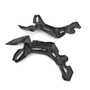 Frame Guard Cover Trim For Kawasaki Z900 2017-2019 Black