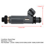 fuel injectors 23250-15040 1PCS For Toyota Corolla AE11 4AFE Soluna AL50 Corona 2320915040 Grn Generic