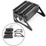 3Row LED Motorcycle Headlight Fog Light Aluminum For Honda MSX125 Grom 2013-2015 MSX125SF Grom 2016-2019 A1