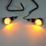 Bullet turn signal light Universal For Most of Motorcycle, Street Bikes, Sport Bikes, Chopper, Custom bikes BLKC