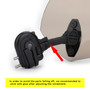 Universal Windshield Windscreen Universal Fit Smoke